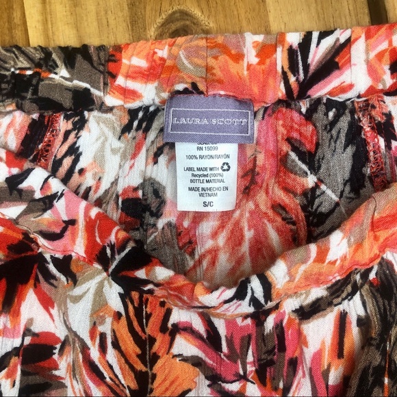 Laura Scott Boho Print Midi Skirt Size Small - Picture 6 of 9